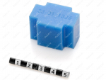 Вставка упругой муфты 25*26*38, Código de product 33-01-1325, Poliuretano, PU54/M87/синий, Imagen №1