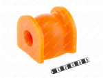 Stabilizer bushing, rear suspension, ID =19.5 mm, Código de product 7-01-102, Poliuretano, PU54/M72/оранжевый, Imagen №1