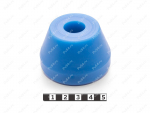 Подушка кузова нижняя, Código de product 18-12-013, Poliuretano, PU54/M87/синий, Imagen №1
