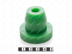 Демпфер D 52 х d 12,5 х H 45, Código de product 33-01-1953, Poliuretano, PU54/M80/зеленый, Imagen №1