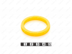 Уплотнение 50,3*40,7*7,2, Código de product 33-78-130, Poliuretano, PU54/M95/желтый, Imagen №1