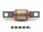 Upper lateral rear control arm silent block, rear suspension (pressed-in), Código de product 7-26-360, Poliuretano, PU54/M72/оранжевый, Imagen №1