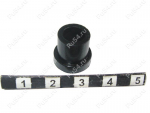 Buje del variador de motos de nieve Taiga (D = 12; D = 15; H = 13,5)., Código de product 50-03-028, Poliuretano, PU54/M87/azul, Imagen №1