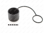 Заглушка БРС D1 52 х D2 48 х H1 40 х L 200, Código de product 0-00-988, Poliuretano, PU54/M80/черный, Imagen №1