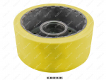 Rueda D 300 x D 260 x H 110 (restauración), Código de product 333-01-944, Poliuretano, PU54/M95/желтый, Imagen №1