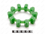 POLY-NORM 38 вставка муфты KTR, эластичная, Código de product 33-99-9068, Poliuretano, PU54/M80/зеленый, Imagen №1