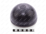 Подпятник D66, Código de product 33-01-1802, Poliuretano, PU54/M72/черный, Imagen №1