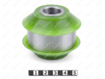 Buje del brazo de suspensión delantero, trasero, Código de product 2-16-532, Poliuretano, PU54/M80/зеленый, Imagen №1