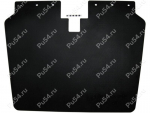 Guardabarros trasero para moto de nieve, 400mm, Código de product 50-19-016, Poliuretano, PU54/M80/negro, Imagen №1
