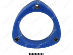 Front shock absorber strut spacer, 30 mm, Código de product 8-12-0233, Poliuretano, Полипропилен со втулками серый, Imagen №1