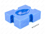 Полуформа нижняя, Código de product 33-01-1270, Poliuretano, PU54/M87/синий, Imagen №1