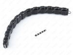 Empuñadura central para motos de nieve (núcleo de acero, sin abrazaderas), Código de product 33-00-8001, Poliuretano, PU54/M71/negro, Imagen №1