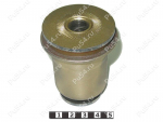 Lower control arm silent block, front suspension, Código de product 1-06-212, Poliuretano, Imagen №1