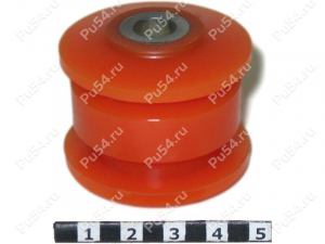 Upper lateral arm silent block, rear suspension, without fittings, Código de product 12-06-142M, Poliuretano, Imagen №1
