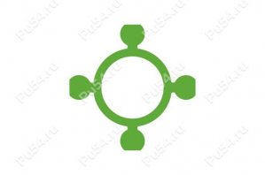Эластичный элемент муфты, аналог для Centaflex B 72, Código de product 33-99-93701, Poliuretano, PU54/M92/красный, Imagen №1