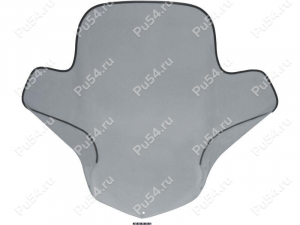 Snowmobile windshield BRP Ski-Doo GTX 500, GTX 550 (height - 59 sm, depth - 2 mm, PC), Código de product 50-44-411Pc, Poliuretano, Imagen №1