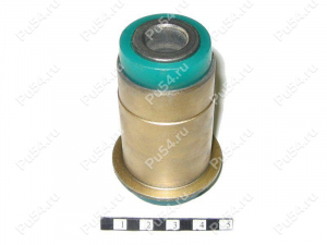 Control arm front silent block, front suspension (pressed-in)., Código de product 9-06-6521, Poliuretano, Imagen №1