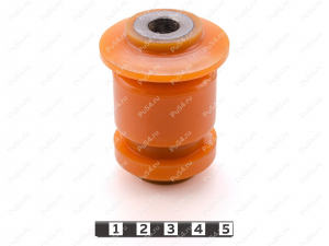 Control arm front silent block, front suspension, Código de product 24-06-592, Poliuretano, PU54/M72/оранжевый, Imagen №1