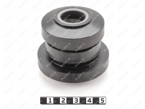 Сайлентблок, Código de product 31-06-077, Poliuretano, PU54/M80/черный, Imagen №2