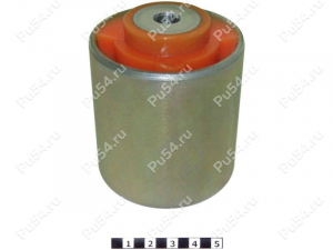 Lower front control arm silent block, front suspension, Código de product 21-06-1923, Poliuretano, Imagen №1