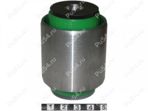 Low control arm inner front silent block, rear suspension, pressed-in, Código de product 21-06-1971, Poliuretano, Imagen №1