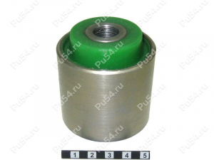 Lower trailing arm silent block (body), rear suspension (pressed-in)., Código de product 12-06-3331, Poliuretano, Imagen №1