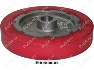 Roll (restoration), Código de product 333-01-863, Poliuretano, PU54/K65/rojo, Imagen №1