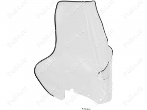 Snowmobile windshield, SKI DOO (based on REV-XR, XU Tundra, height - 66 sm, 2 mm, PC), Código de product 50-44-42611P, Poliuretano, Imagen №1