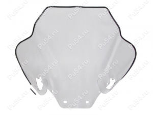 Snowmobile windshield, SKI DOO (based on REV-XR, XU Tundra, height - 47 sm, 2 mm, PC), Código de product 50-44-426Pc, Poliuretano, Imagen №1