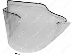 Snowmobile windshield (46 sm - height, 2 mm - depth, PC), Código de product 50-44-432Pc, Poliuretano, Imagen №1