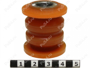 Lateral arms hub silent block, rear suspension body, Código de product 9-06-813, Poliuretano, Imagen №1
