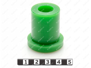 Spring bushing, rear suspension., Código de product 3-10-146, Poliuretano, PU54/M80/зеленый, Imagen №1