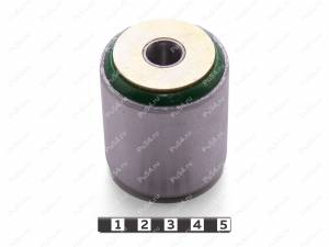 Сайлентблок нижнего рычага задней подвески, Código de product 12-06-2641, Poliuretano, PU54/M80/зеленый, Imagen №1