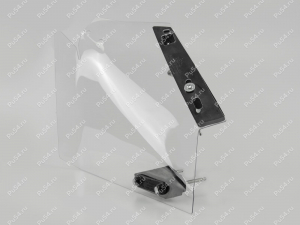 Snowmobile windshield, Bombardier (BRP) Lynx Xtrim Commander (kit)., Código de product 50-20-400, Poliuretano, Imagen №4