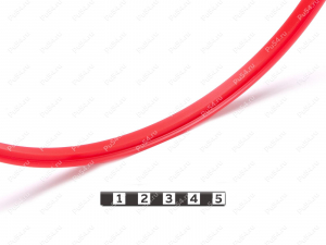 Грязесъемник гильзы ДГ75М1900Г.01.013 (220,4*211*8), Código de product 33-78-420, Poliuretano, PU54/M92/красный, Imagen №2