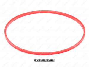Грязесъемник гильзы ДГ75М1900Г.01.013 (220,4*211*8), Código de product 33-78-420, Poliuretano, PU54/M92/красный, Imagen №1