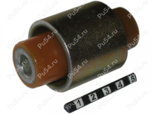 Lower control arm rear silent block, rear suspension (presed-in), Código de product 1-06-1846, Poliuretano, Imagen №1