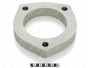 Rear shock absorber strut spacer, 20 mm, Código de product 1-12-1652, Poliuretano, Полипропилен со втулками синий, Imagen №3