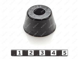 Pata de dispositivo, Código de product 33-99-9036, Poliuretano, PW54/K80/черный, Imagen №1