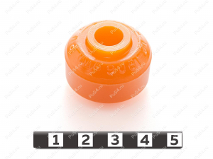Stabilizer strut bushing., Código de product 19-02-1806, Poliuretano, PU54i/K72/темно-оранжевый, Imagen №2