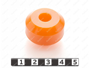 Stabilizer strut bushing., Código de product 19-02-1806, Poliuretano, PU54i/K72/темно-оранжевый, Imagen №3