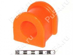 Buje del estabilizador, suspensión delantera, Código de product 1-01-753, Poliuretano, PU54i/K72/темно-оранжевый, Imagen №1