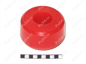 Trailing arm bushing, rear suspension (body), Código de product 3-11-1185, Poliuretano, PU54i/K72/темно-оранжевый, Imagen №1