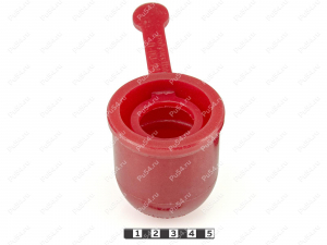 Cubierta de la barra de remolque "bola" con bloqueo, Código de product 0-20-963, Poliuretano, PU54/M71/negro, Imagen №8