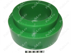 Trimpacker +40 mm para muelle trasero, Código de product 3-12-0114, Poliuretano, PW54/K80/светло-зеленый, Imagen №1