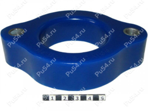 Rear shock absorber strut spacer, 30 mm, Código de product 3-12-0163, Poliuretano, Полипропилен со втулками серый, Imagen №1