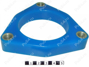 Shock absorber strut spacer,front suspension, 20 mm, Código de product 3-12-0182, Poliuretano, Полипропилен со втулками синий, Imagen №1
