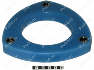 Front shock absorber strut spacer, 20 mm, Código de product 3-12-0212, Poliuretano, Полипропилен со втулками синий, Imagen №1
