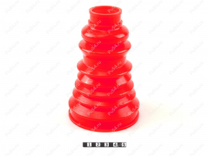 CV-joint dust boot (outer), front suspension, Código de product 25-05-002, Poliuretano, PU54/M71/naranja, Imagen №3