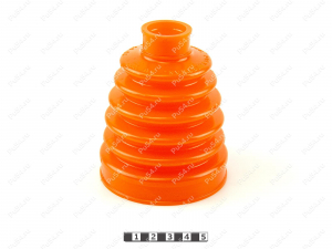 CV-joint dust boot (outer), front suspension, Código de product 25-05-003, Poliuretano, PU54/M71/naranja, Imagen №2